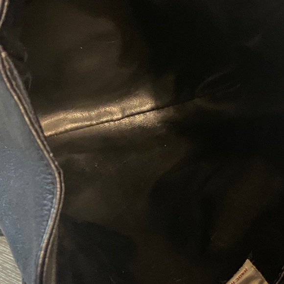 CB Pelletterie Made in Italy Black Genuine Full Leather Backpack Shoulder Bag - Picture 8 of 10